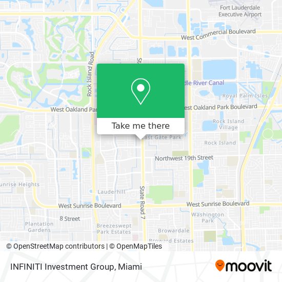 Mapa de INFINITI Investment Group