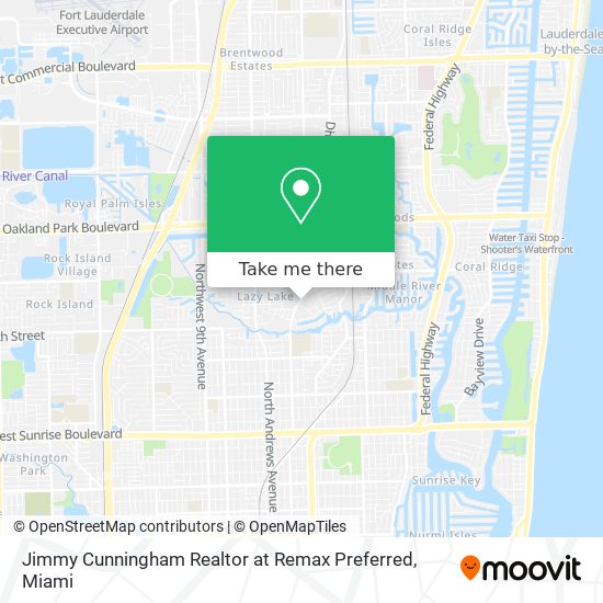 Jimmy Cunningham Realtor at Remax Preferred map