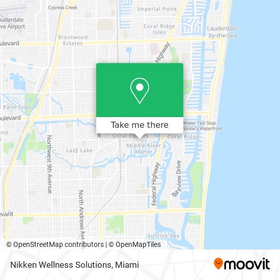 Nikken Wellness Solutions map