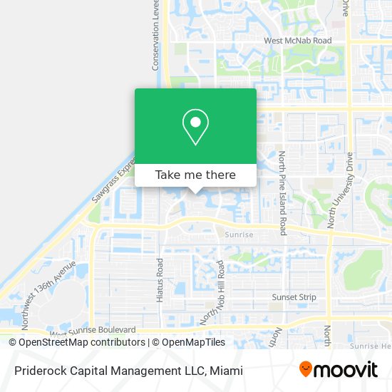 Mapa de Priderock Capital Management LLC