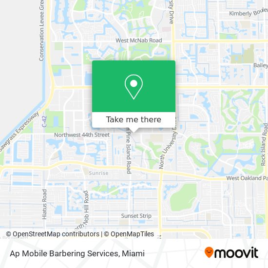 Ap Mobile Barbering Services map