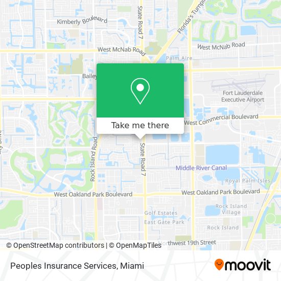 Peoples Insurance Services map