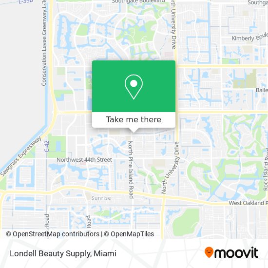 Londell Beauty Supply map