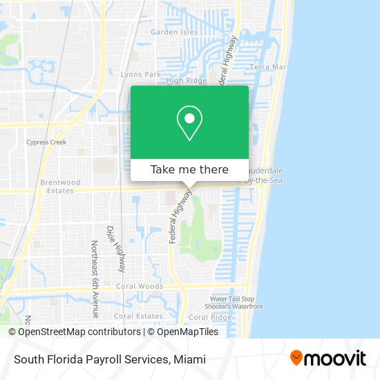 South Florida Payroll Services map