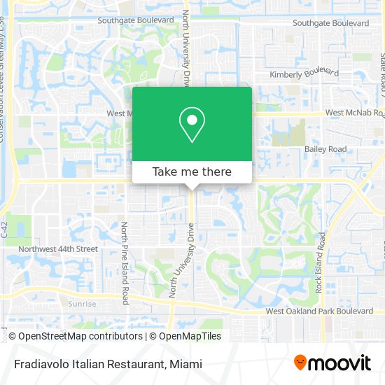 Fradiavolo Italian Restaurant map