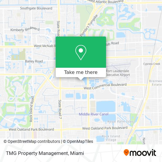 TMG Property Management map