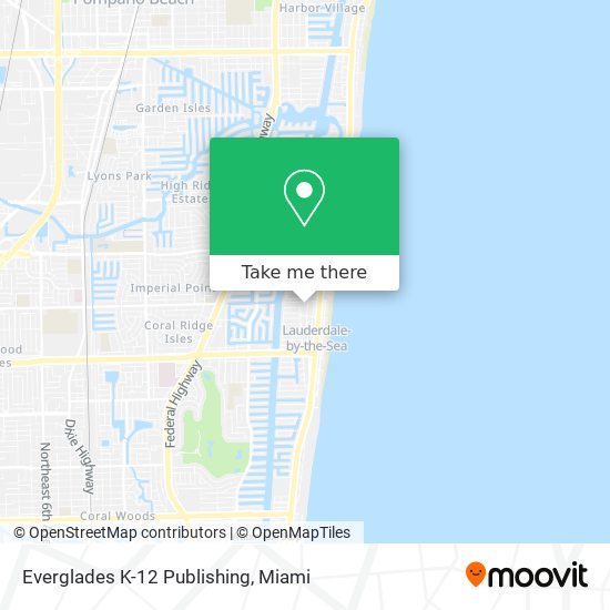 Everglades K-12 Publishing map