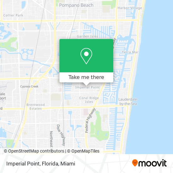 Imperial Point, Florida map