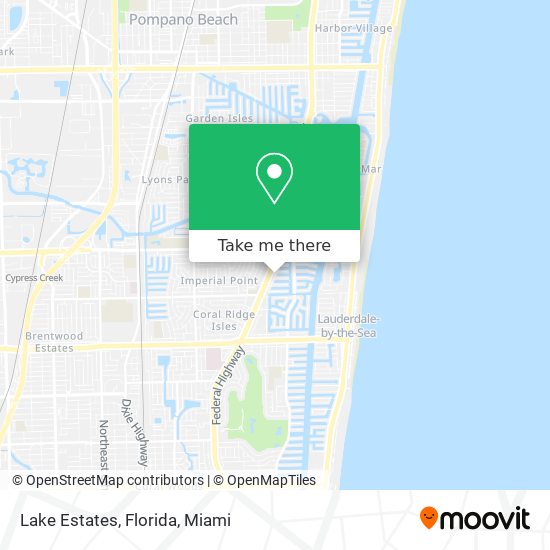 Mapa de Lake Estates, Florida
