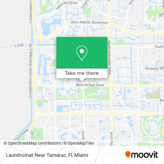 Laundromat Near Tamarac, Fl map