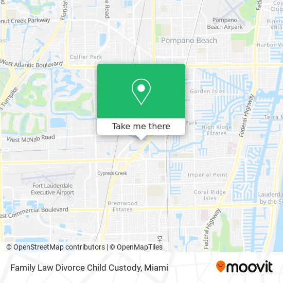 Family Law Divorce Child Custody map