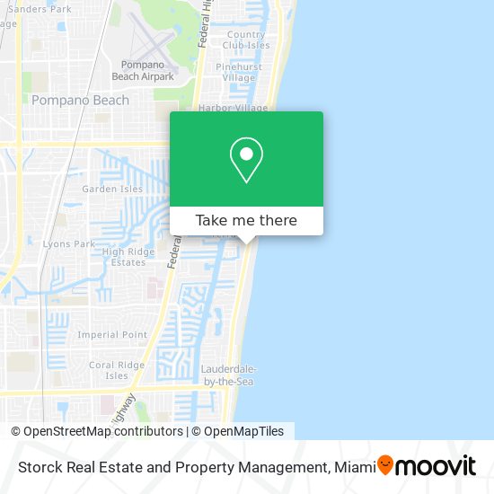 Storck Real Estate and Property Management map