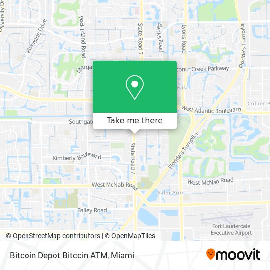 Mapa de Bitcoin Depot Bitcoin ATM