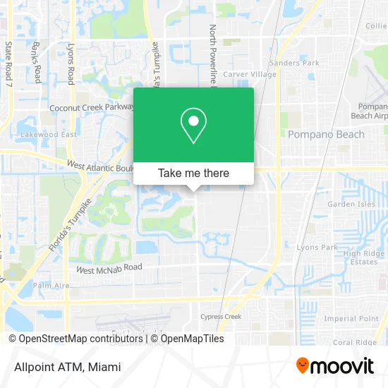 Allpoint ATM map