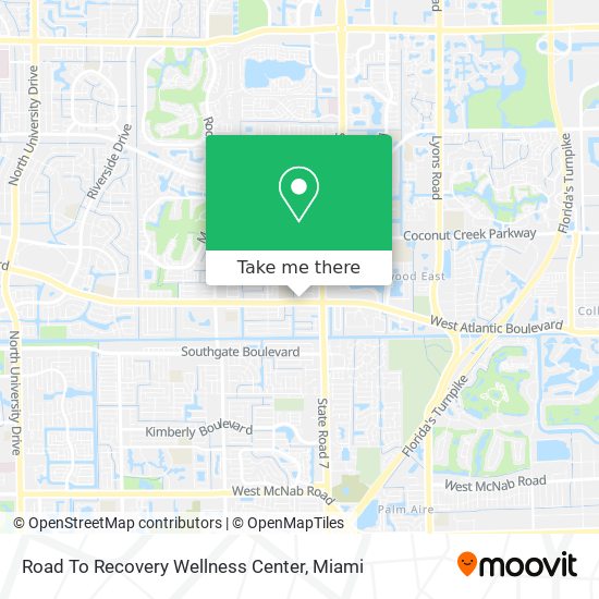 Road To Recovery Wellness Center map