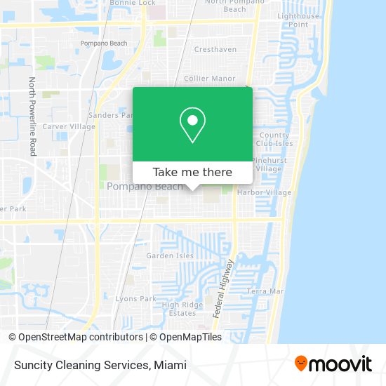 Mapa de Suncity Cleaning Services
