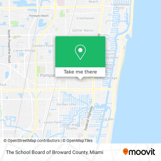 Mapa de The School Board of Broward County