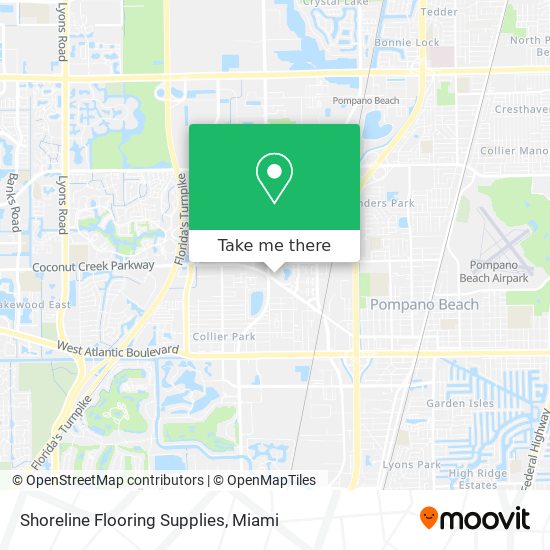 Mapa de Shoreline Flooring Supplies