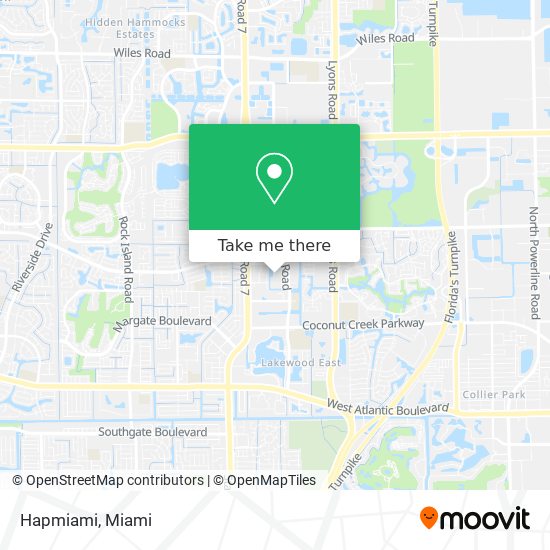 Hapmiami map