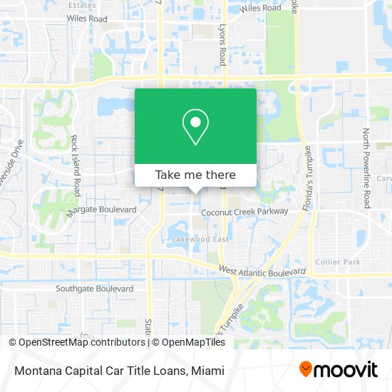 Mapa de Montana Capital Car Title Loans