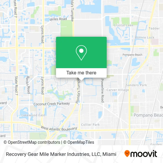Recovery Gear Mile Marker Industries, LLC map