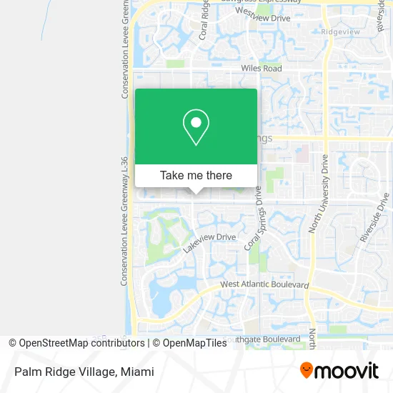 Palm Ridge Village map