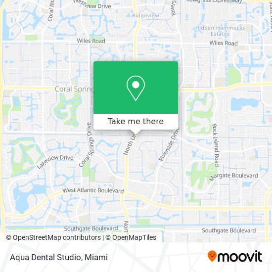 Aqua Dental Studio map