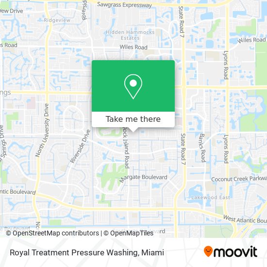 Mapa de Royal Treatment Pressure Washing