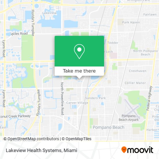 Mapa de Lakeview Health Systems