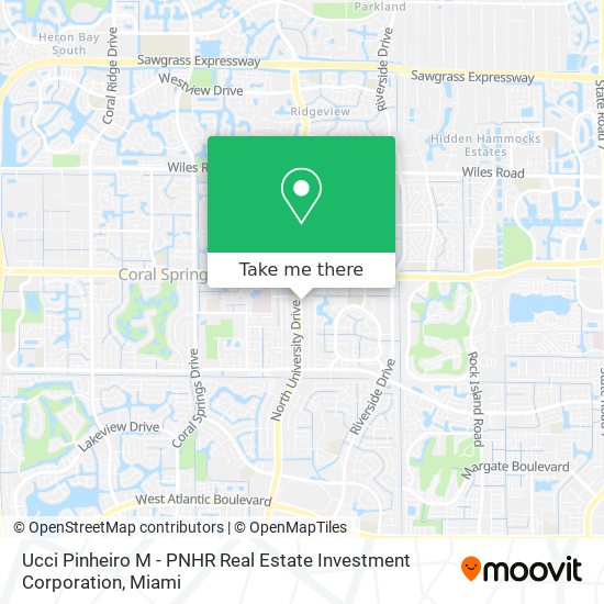 Ucci Pinheiro M - PNHR Real Estate Investment Corporation map