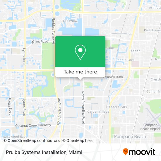 Pruiba Systems Installation map