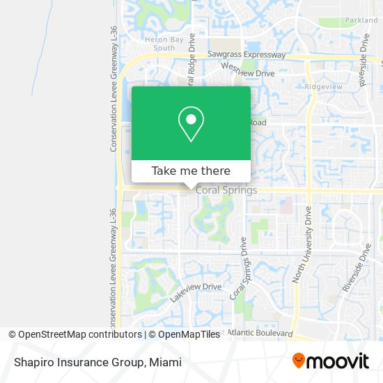 Mapa de Shapiro Insurance Group