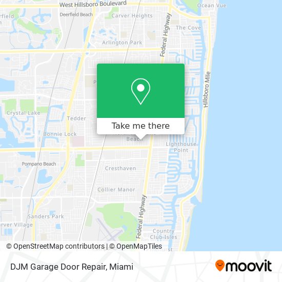 DJM Garage Door Repair map