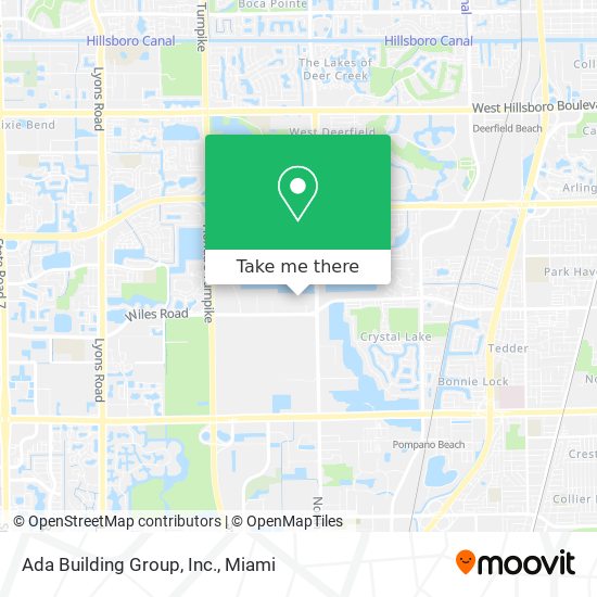 Ada Building Group, Inc. map