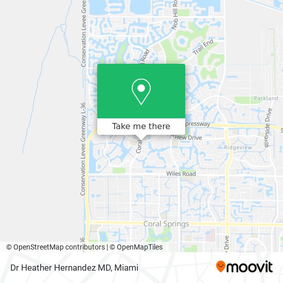 Dr Heather Hernandez MD map