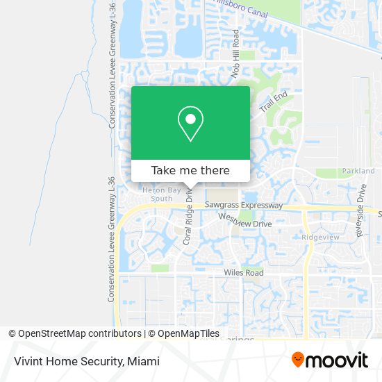 Mapa de Vivint Home Security