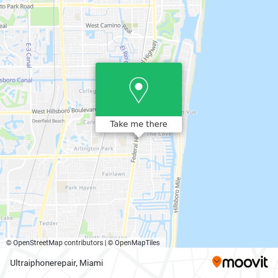 Ultraiphonerepair map