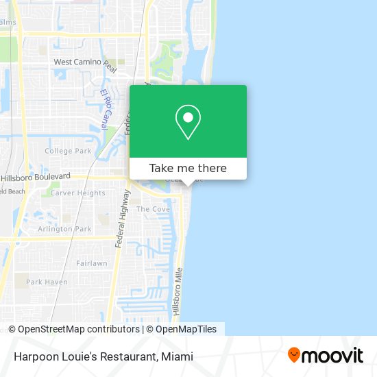 Harpoon Louie's Restaurant map