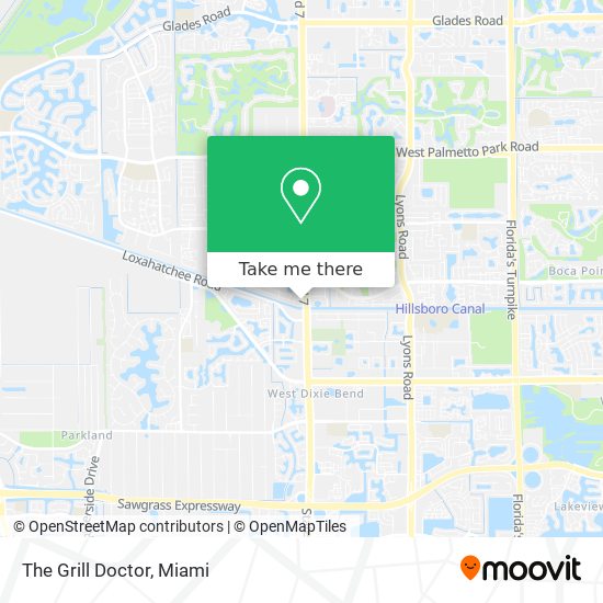 The Grill Doctor map