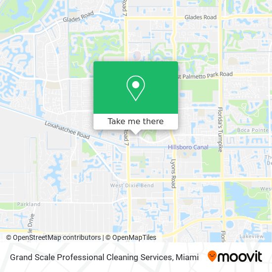 Grand Scale Professional Cleaning Services map