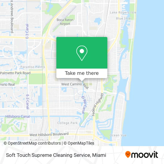Soft Touch Supreme Cleaning Service map