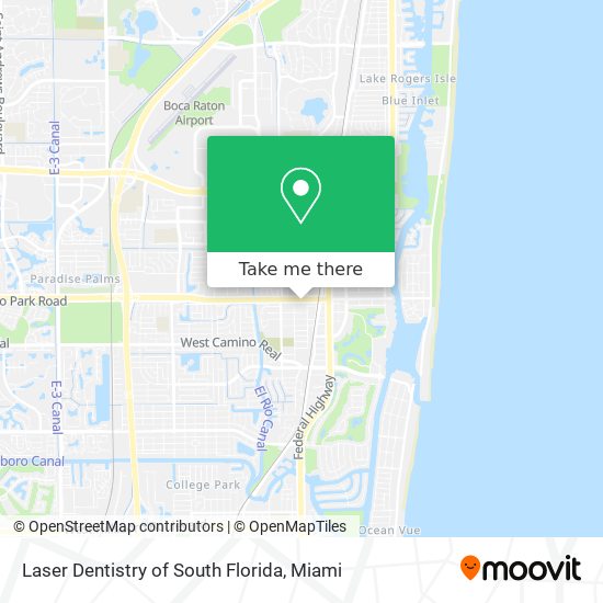 Laser Dentistry of South Florida map