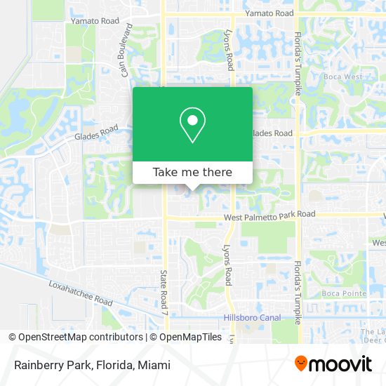 Mapa de Rainberry Park, Florida