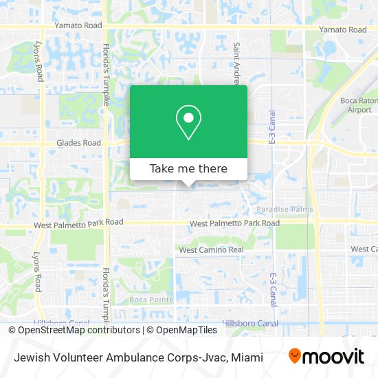 Jewish Volunteer Ambulance Corps-Jvac map