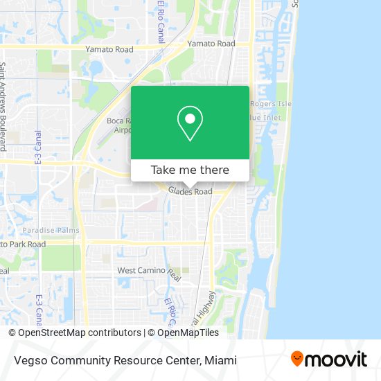 Vegso Community Resource Center map