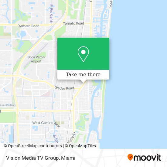 Vision Media TV Group map