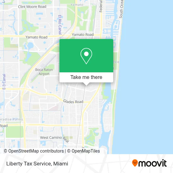 Liberty Tax Service map