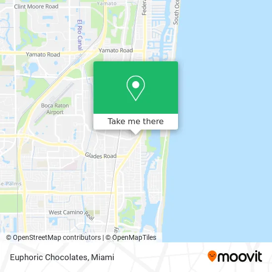 Euphoric Chocolates map