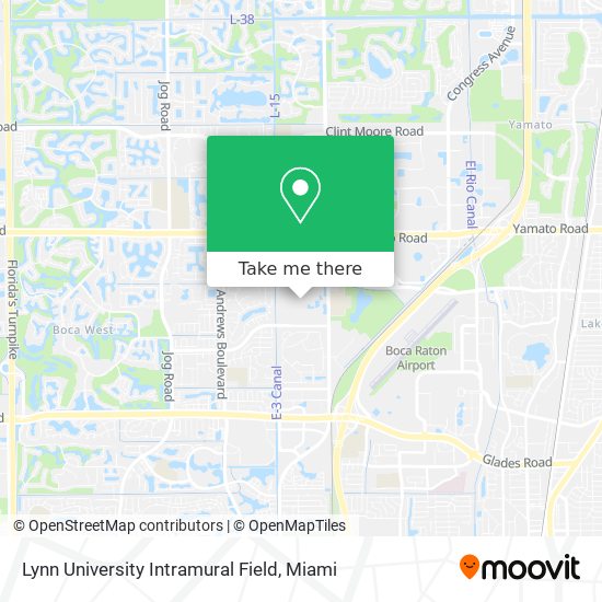 Mapa de Lynn University Intramural Field