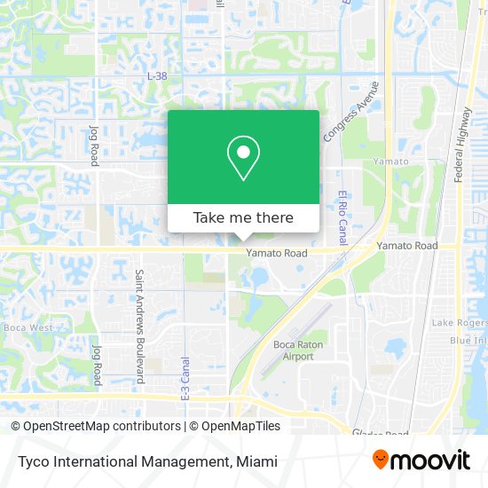 Tyco International Management map